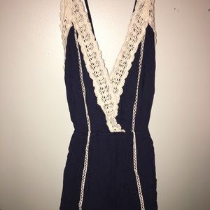 cute revealing lace romper